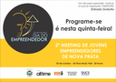 Câmara apoia o 2º meeting de jovens empreendedores de Nova Prata