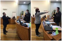 Dois Vereadores tomaram posse na última sessão