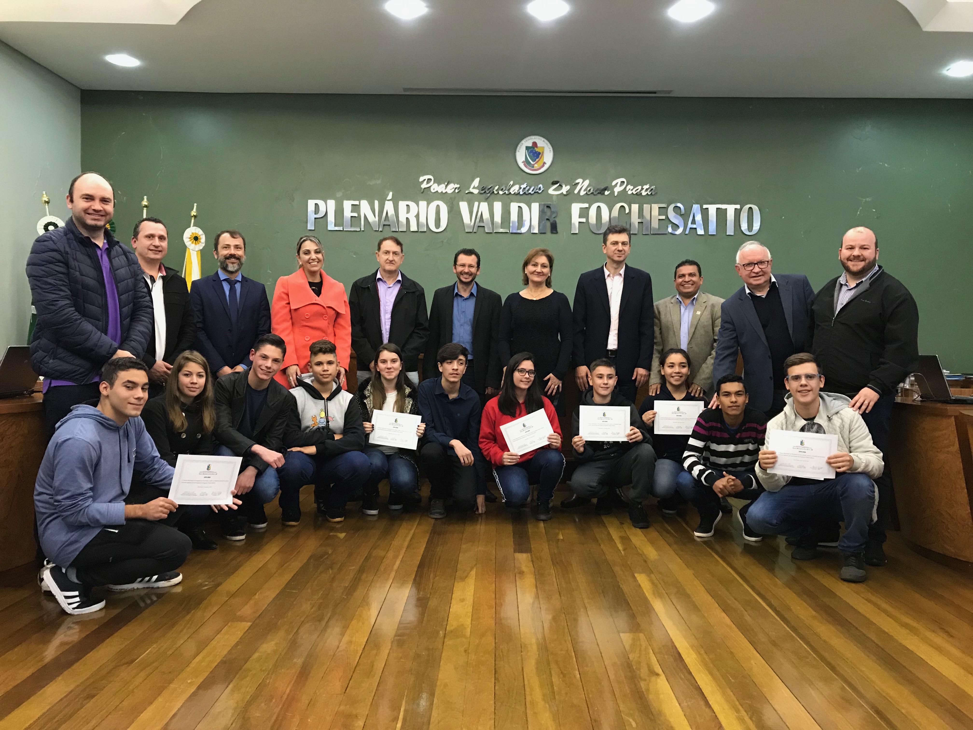 Posse dos Vereadores da Câmara Mirim